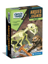 CLEMENTONI ARQUEOJUGANDO SMILODON BRILLA EN LA OSCURIDAD
