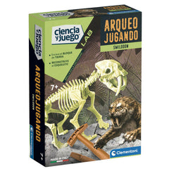 CLEMENTONI ARQUEOJUGANDO SMILODON · Play! Board Game Store