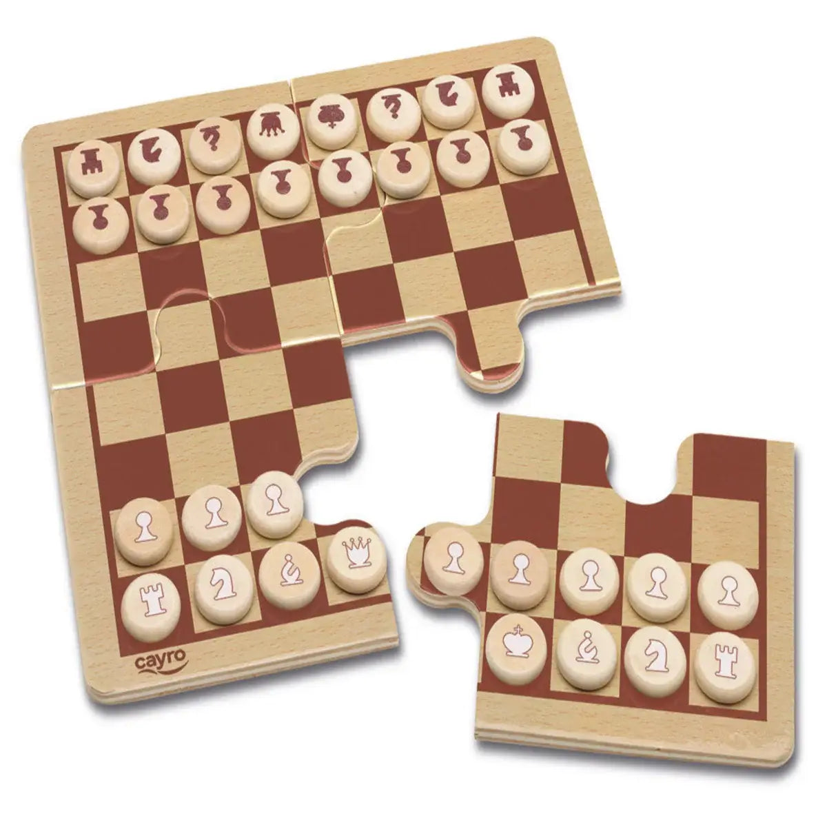AJEDREZ DE MADERA EN CAJA DE METAL TRAVEL SIZE · vista 2 · Play! Board Game Store
