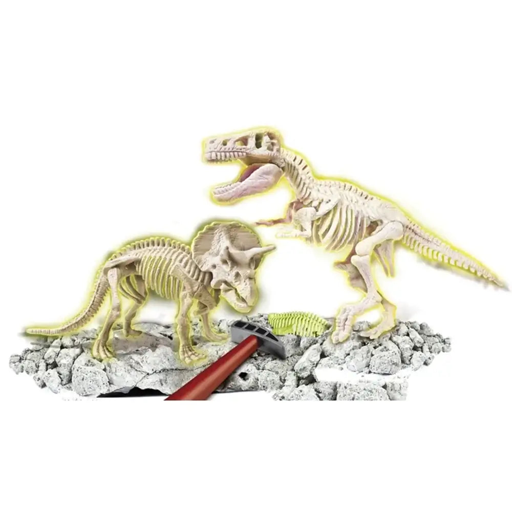CLEMENTONI ARQUEOJUGANDO T-REX Y TRICERATOPS · vista 2 · Play! Board Game Store