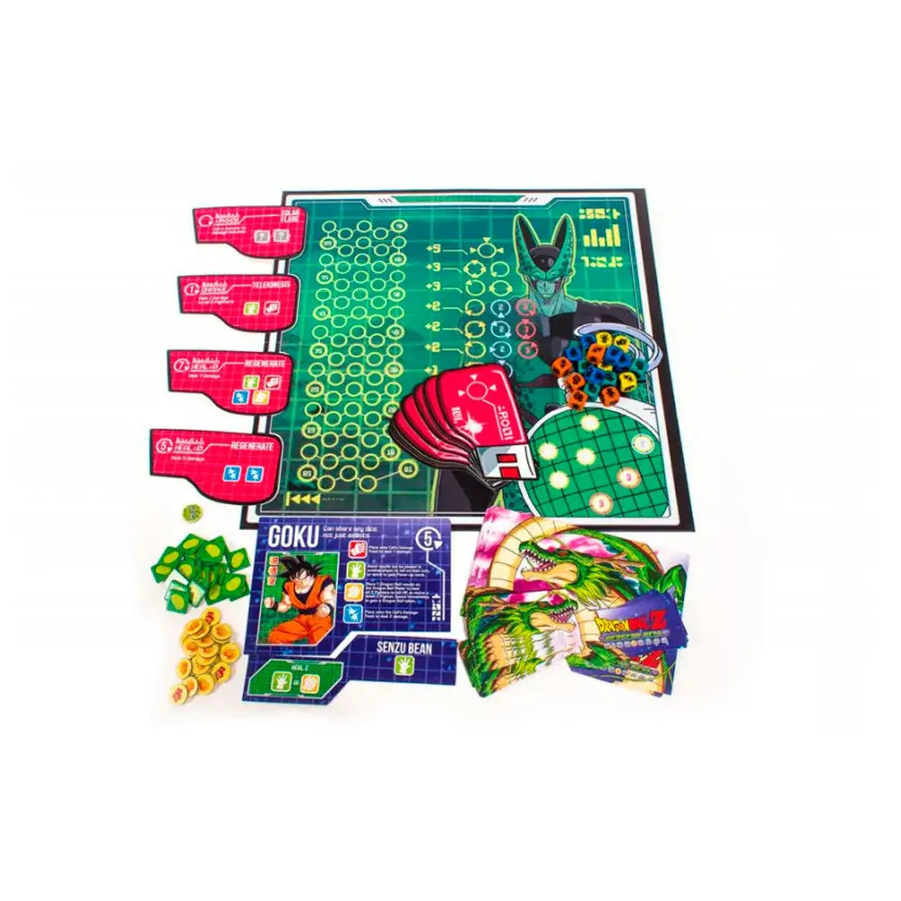 DRAGON BALL Z CELULA PERFECTO · vista 2 · Play! Board Game Store