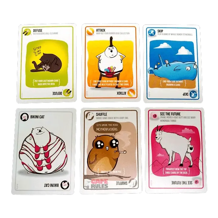 EXPLODING KITTENS NSFW (ADULTOS) · vista 2 · Play! Board Game Store