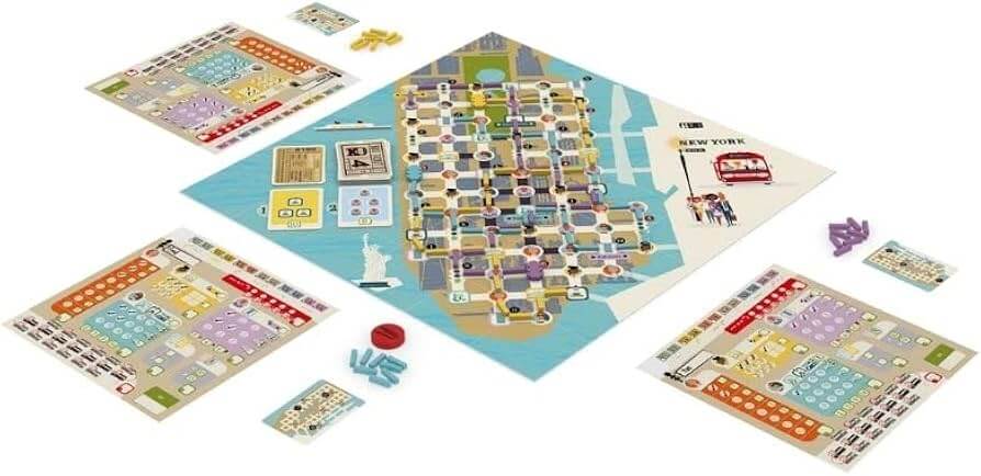 GET ON BOARD: NEW YORK & LONDON · vista 2 · Play! Board Game Store