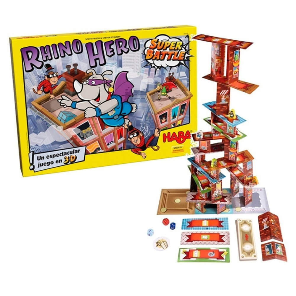 HABA RHINO HERO SUPER BATTLE · vista 2 · Play! Board Game Store