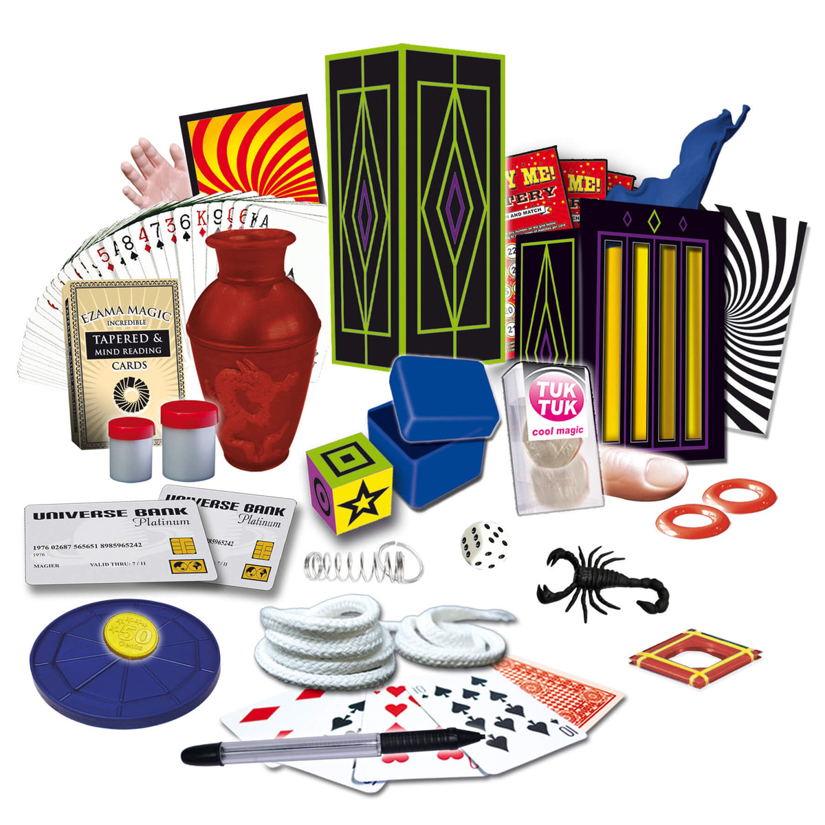 KIT DE MAGIA DELUXE 250 TRUCOS · vista 2 · Play! Board Game Store