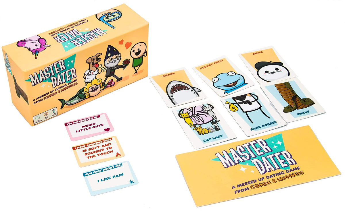 MASTER DATER · vista 2 · Play! Board Game Store