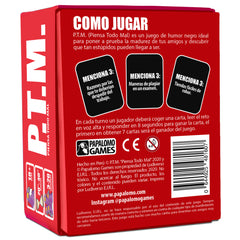 P.T.M. PIENSA TODO MAL · vista 2 · Play! Board Game Store