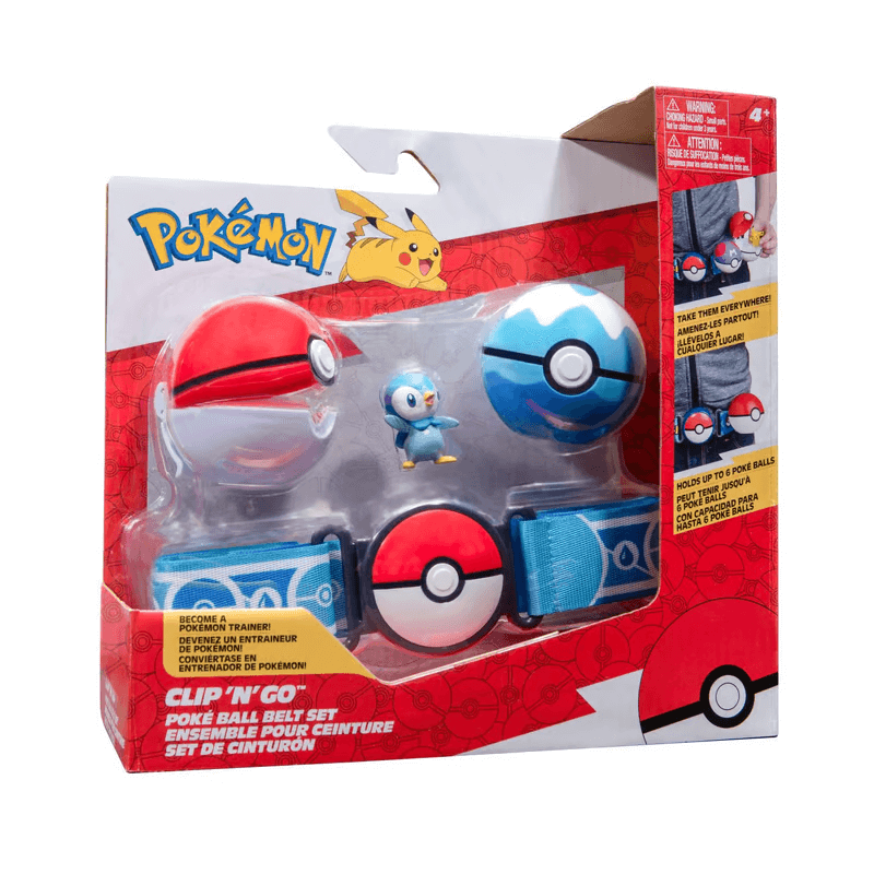 SET DE CINTURON CON POKEBOLA Y FIGURA POKEMON · vista 2 · Play! Board Game Store