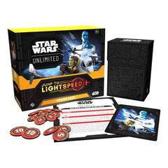SWU: SALTO A LA VELOCIDAD DE LA LUZ CAJA DE PRESENTACION · vista 2 · Play! Board Game Store