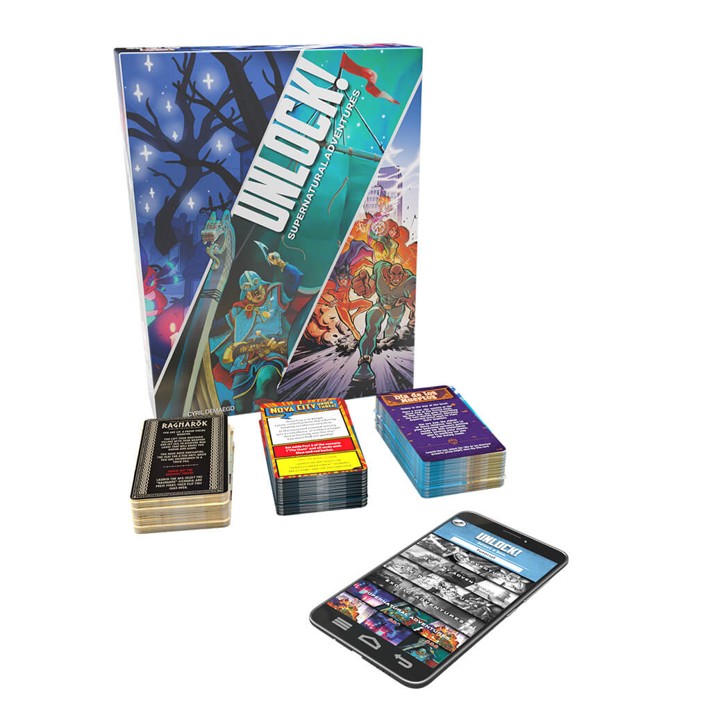 UNLOCK! SUPERNATURAL ADVENTURES · vista 2 · Play! Board Game Store