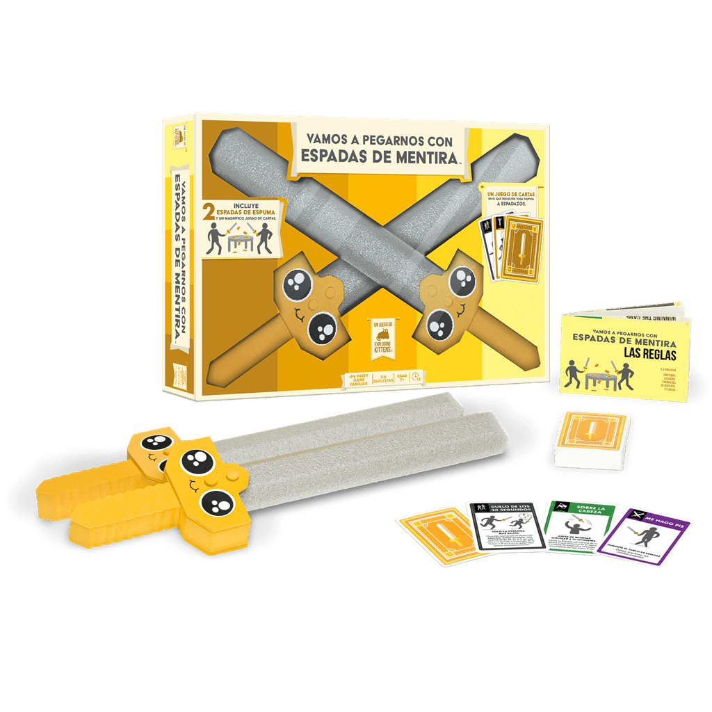 VAMOS A PEGARNOS CON ESPADAS DE MENTIRA · vista 2 · Play! Board Game Store