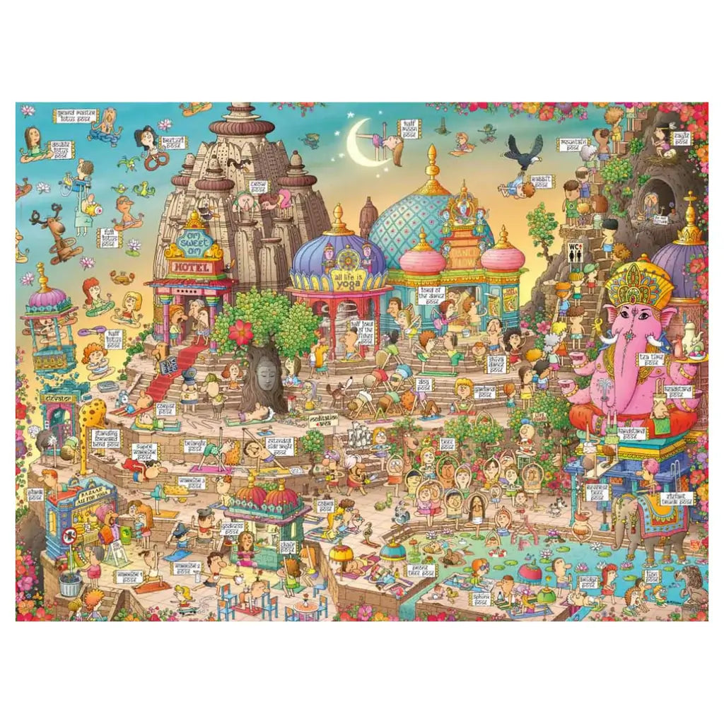 HEYE MARINO DEGANO YOGALAND X 1500 PZS · vista 2 · Play! Board Game Store