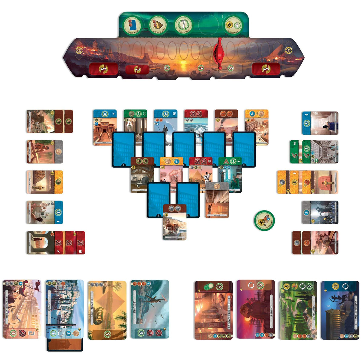 7 WONDERS DUEL · vista 2 · Play! Board Game Store