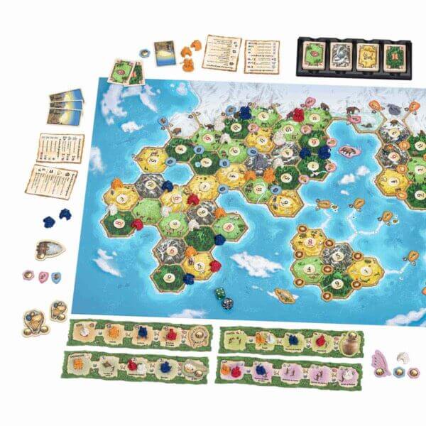 CATAN - DESPERTAR DE LA HUMANIDAD · vista 2 · Play! Board Game Store