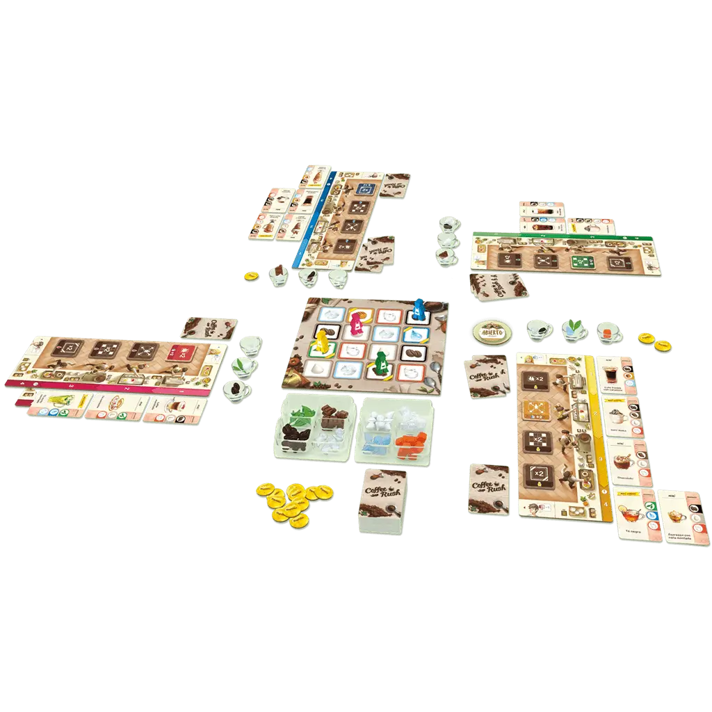 COFFEE RUSH · vista 2 · Play! Board Game Store