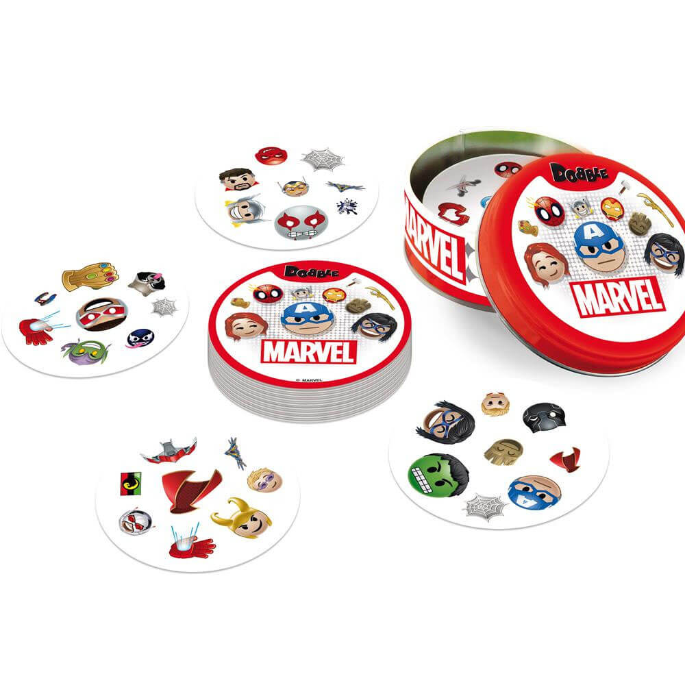 DOBBLE MARVEL EMOJI · vista 2 · Play! Board Game Store
