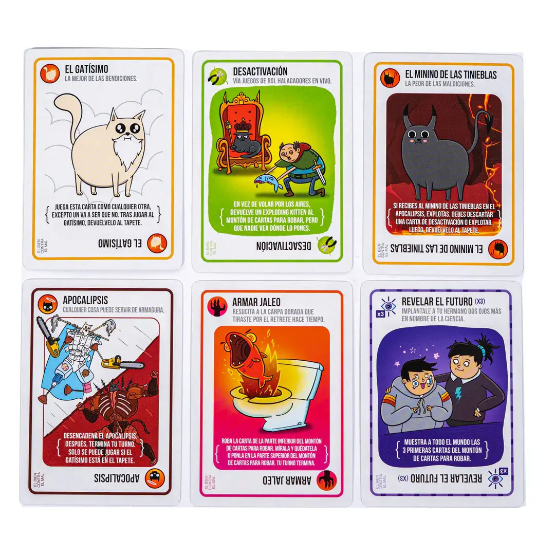EXPLODING KITTENS EL BIEN CONTRA EL MAL · vista 3 · Play! Board Game Store