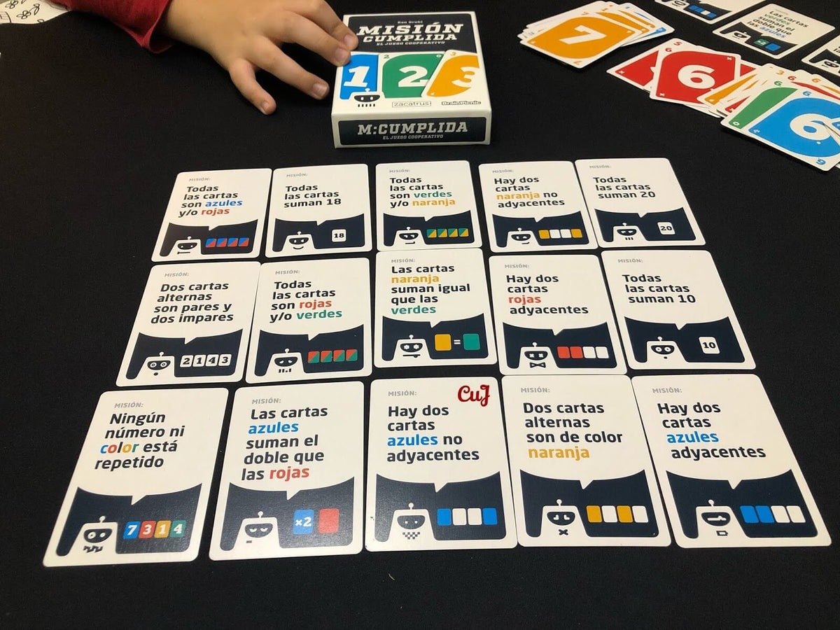 MISION CUMPLIDA · vista 2 · Play! Board Game Store