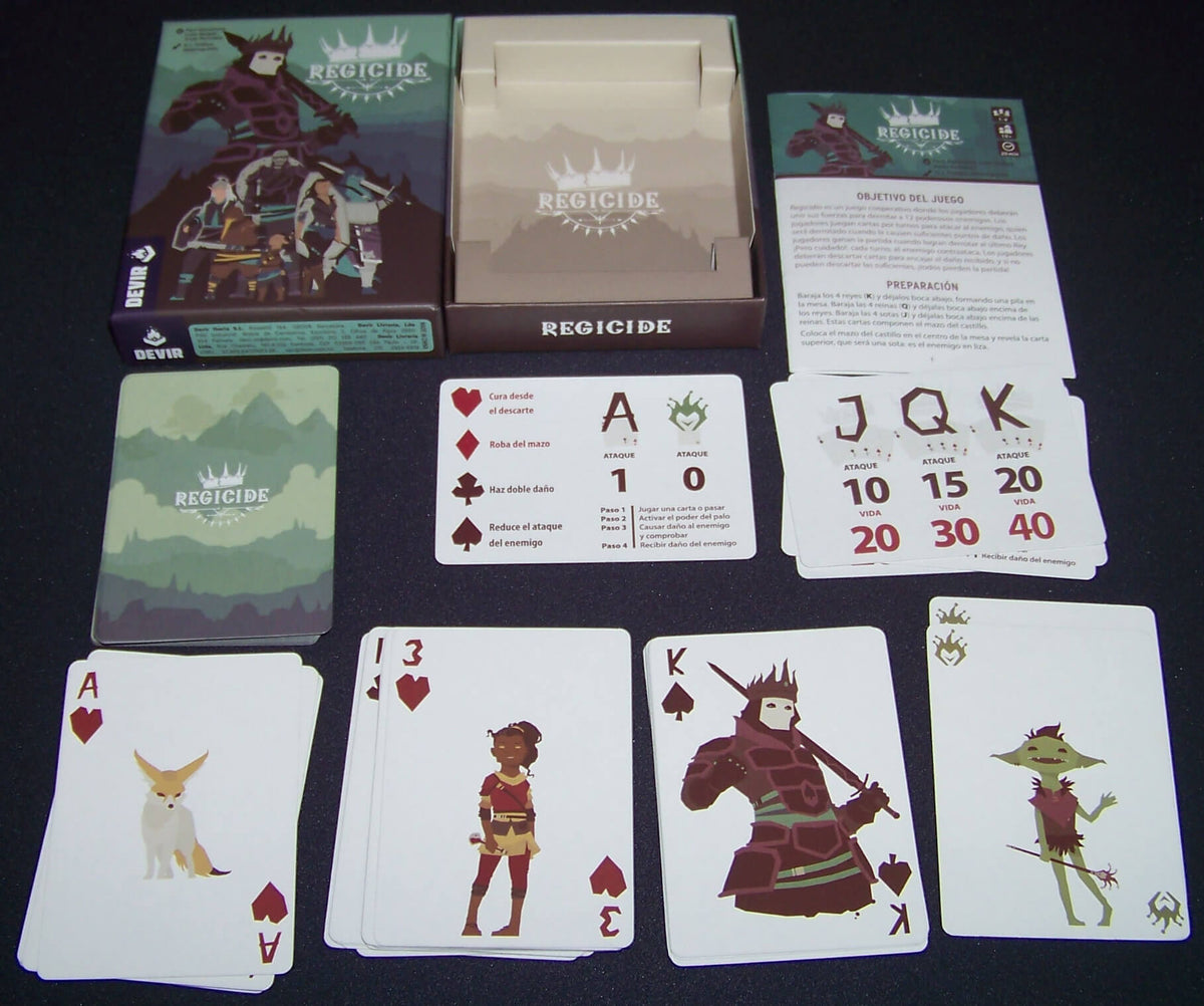 REGICIDE · vista 2 · Play! Board Game Store
