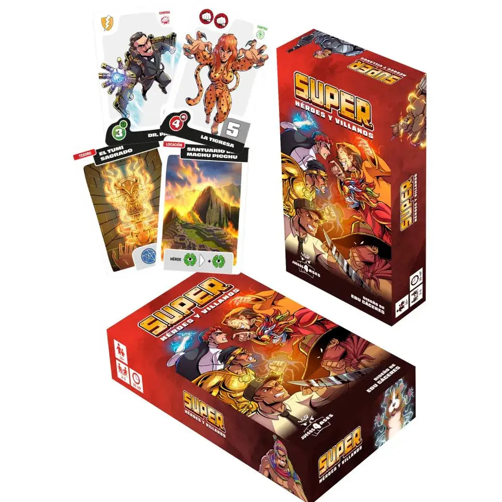 SUPER: HEROES Y VILLANOS