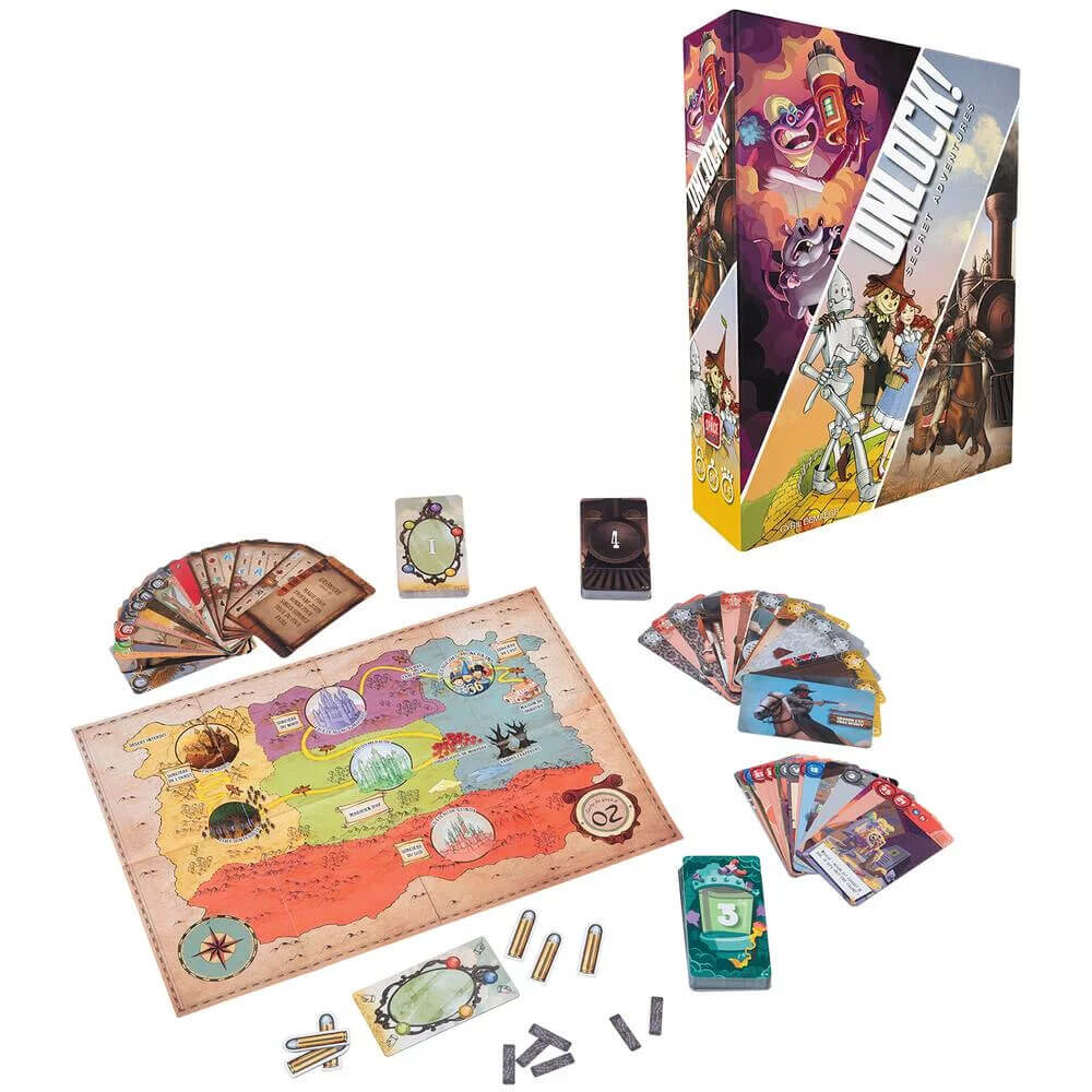 UNLOCK SECRET ADVENTURES · vista 2 · Play! Board Game Store