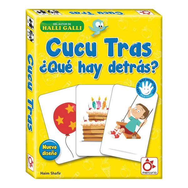 CUCU TRAS ¿QUÉ HAY DETRÁS? · Play! Board Game Store