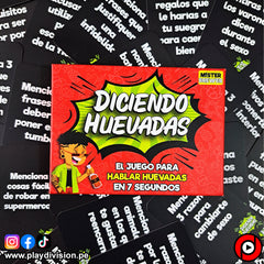 DICIENDO HUEVADAS · vista 3 · Play! Board Game Store