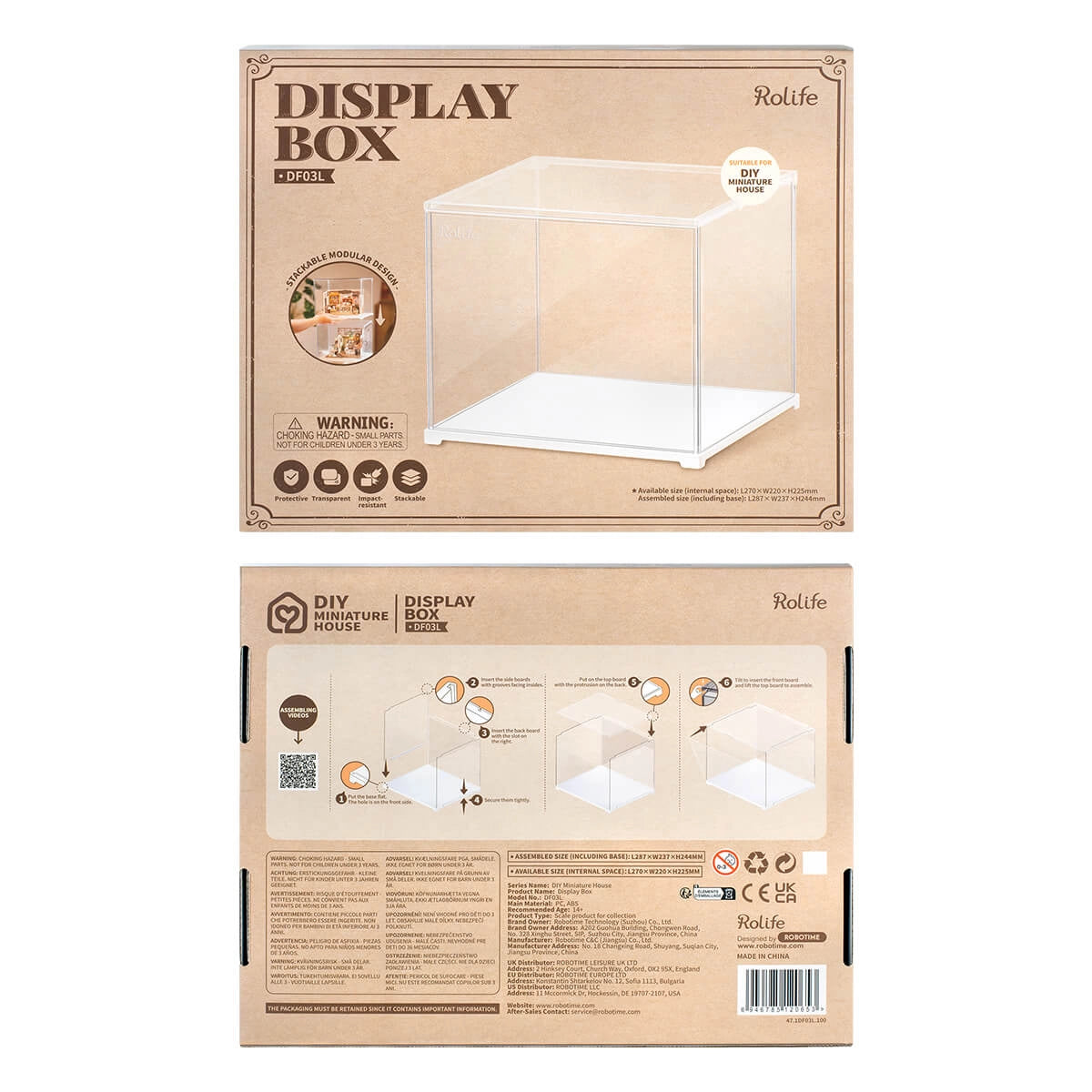 ROLIFE DISPLAY COVER DF03L · Play! Board Game Store