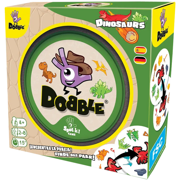 DOBBLE DINOSAURS · Play! Board Game Store