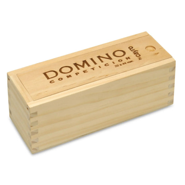 DOMINO COMPETICION EN CAJA DE MADERA · Play! Board Game Store