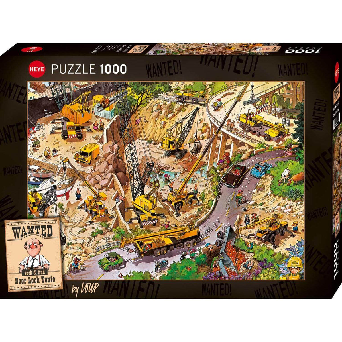 HEYE WANTED DOOR LOCK TONIO · Play! Board Game Store