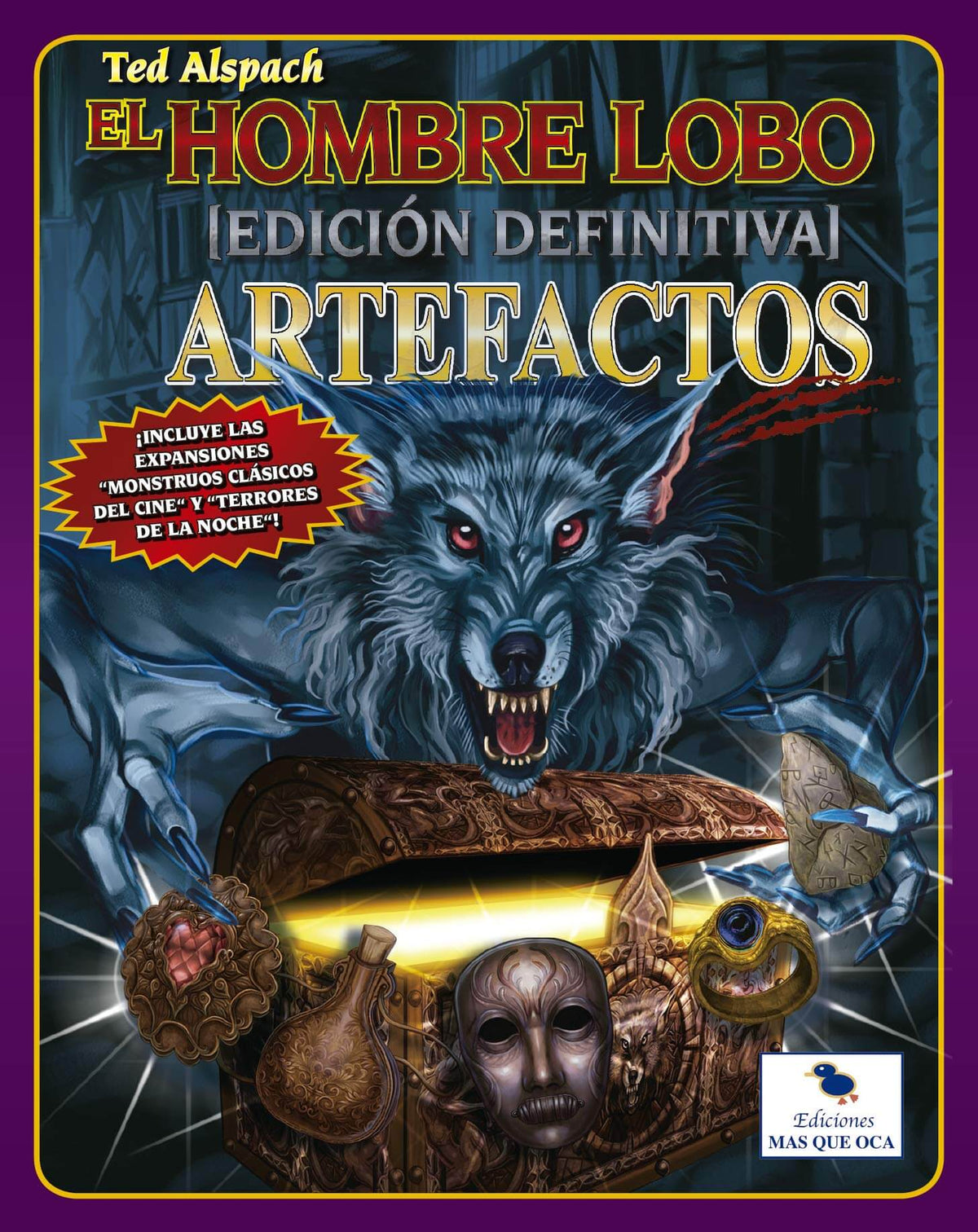 EL HOMBRE LOBO EDICIÓN DEFINITIVA ARTEFACTOS · Play! Board Game Store