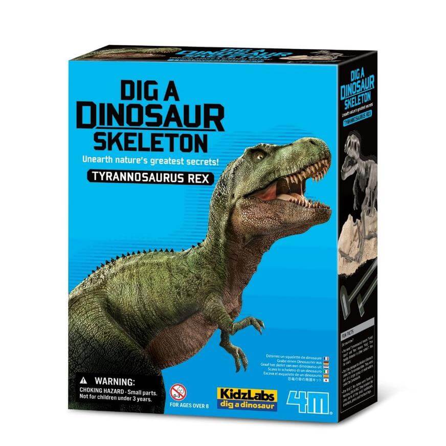 EXCAVA Y ARMA UN ESQUELETO DE TIRANOSAURIO REX · Play! Board Game Store