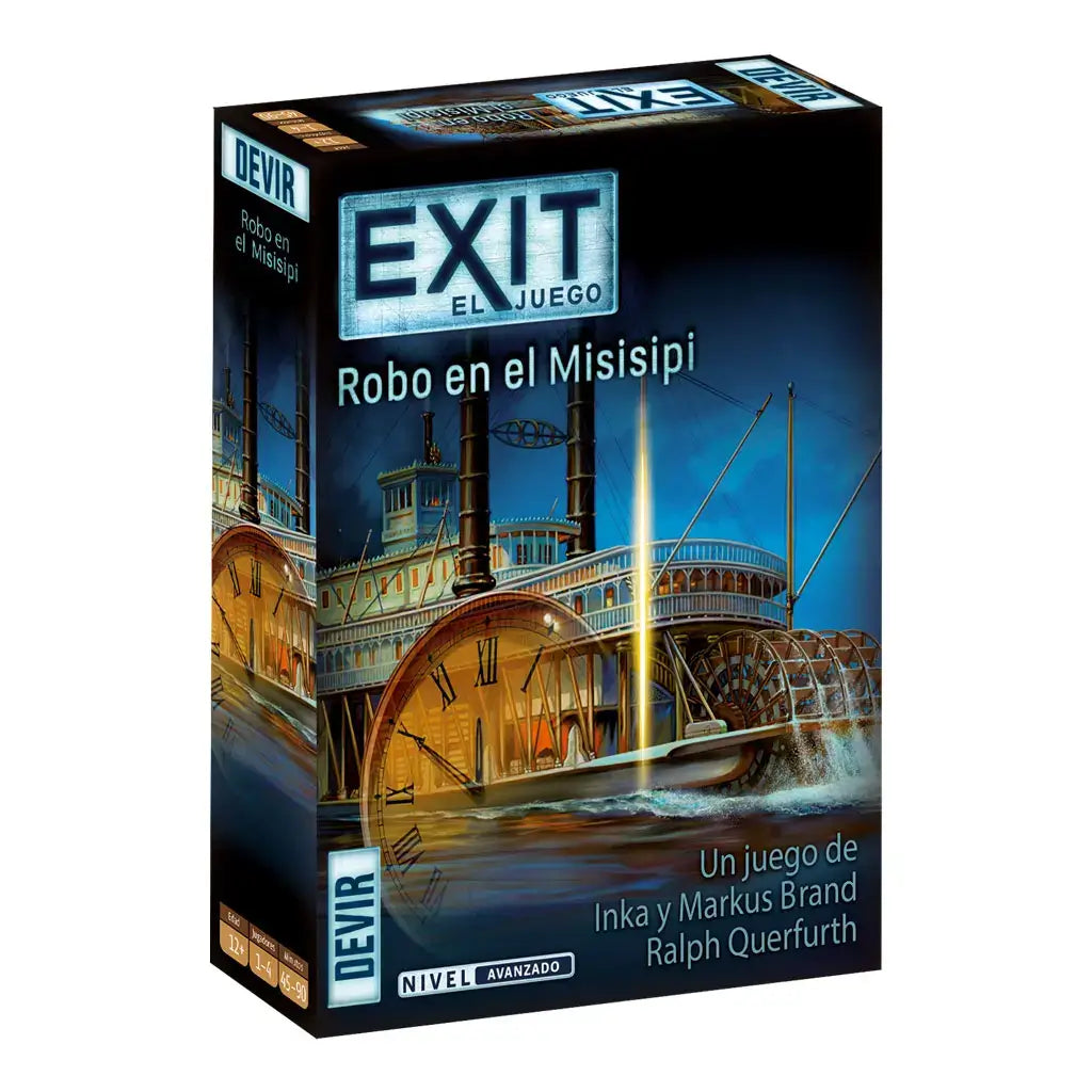 EXIT 14: ROBO EN EL MISISIPI · Play! Board Game Store