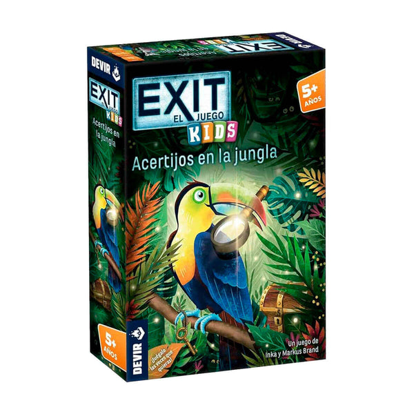 EXIT 22 KIDS: ACERTIJOS EN LA JUNGLA · Play! Board Game Store