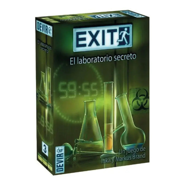 EXIT 3: EL LABORATORIO SECRETO · Play! Board Game Store