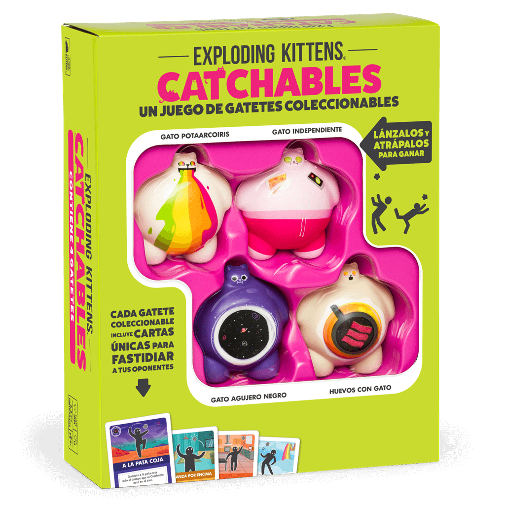 EXPLODING KITTENS: CATCHABLES CORE PACK · Play! Board Game Store