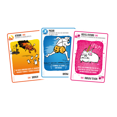 EXPLODING KITTENS ED 2 JUGADORES · vista 2 · Play! Board Game Store