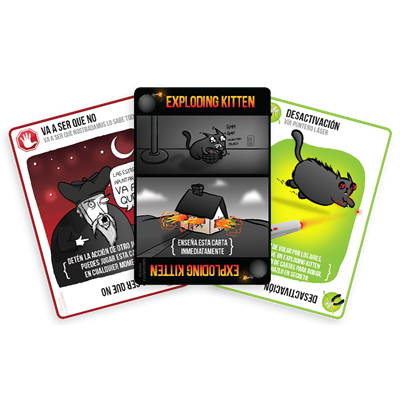EXPLODING KITTENS ED 2 JUGADORES · vista 3 · Play! Board Game Store