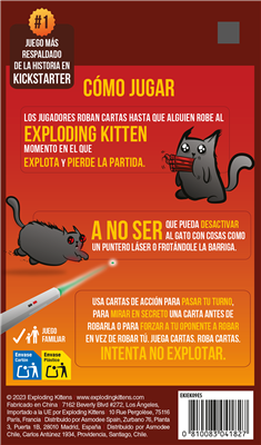 EXPLODING KITTENS ED 2 JUGADORES · vista 4 · Play! Board Game Store