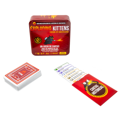 EXPLODING KITTENS EDICION 10 ANIVERSARIO · vista 2 · Play! Board Game Store