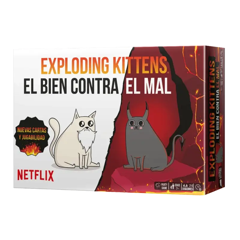 EXPLODING KITTENS EL BIEN CONTRA EL MAL · Play! Board Game Store