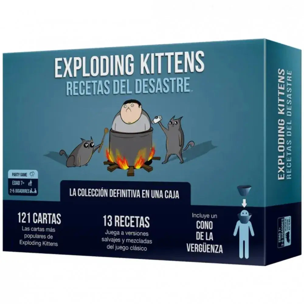 EXPLODING KITTENS: RECETAS DEL DESASTRE · Play! Board Game Store