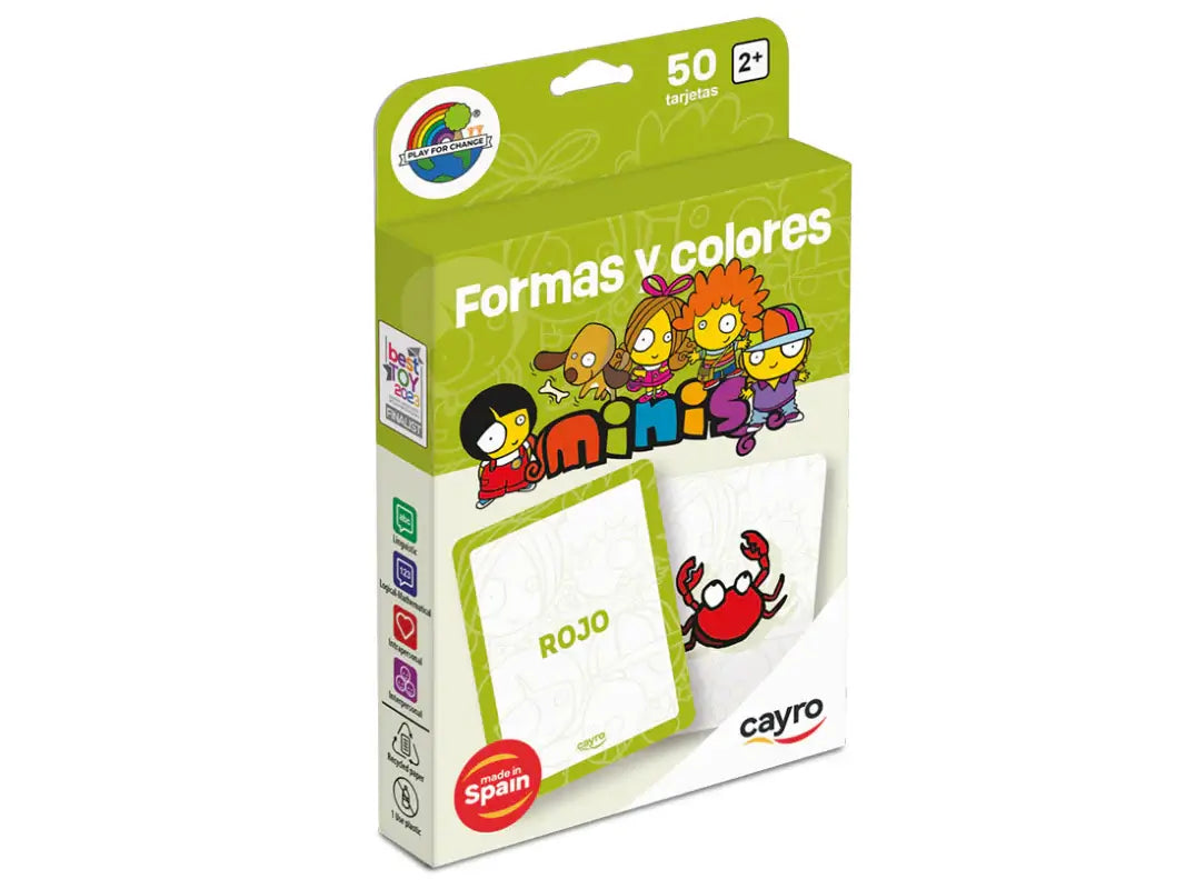 FLASHCARDS FORMAS Y COLORES · Play! Board Game Store