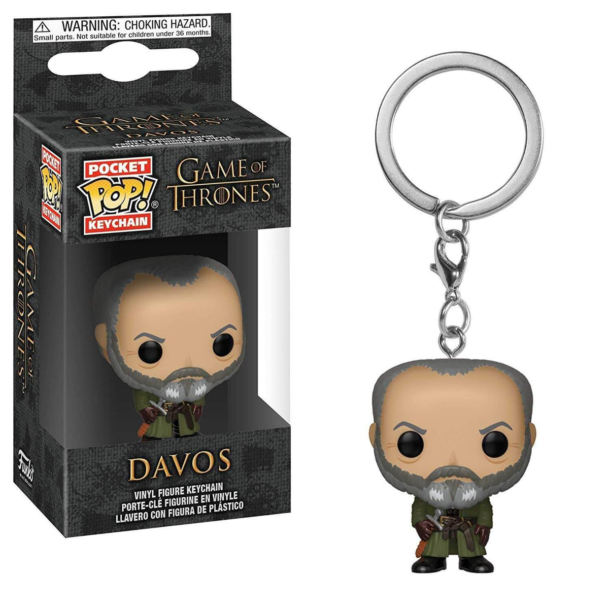 FP KEYCHAIN GAME OF THRONES DAVOS · Play! Board Game Store