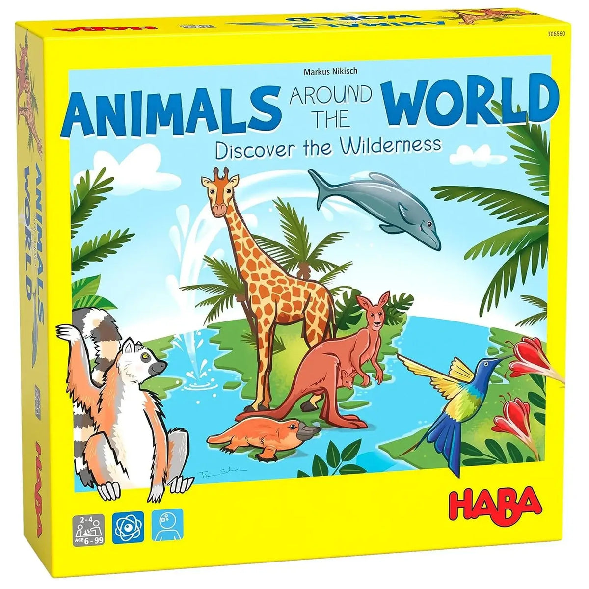 HABA ANIMALES DEL MUNDO UN VIAJE A TRAVES DE LA FAUNA · Play! Board Game Store