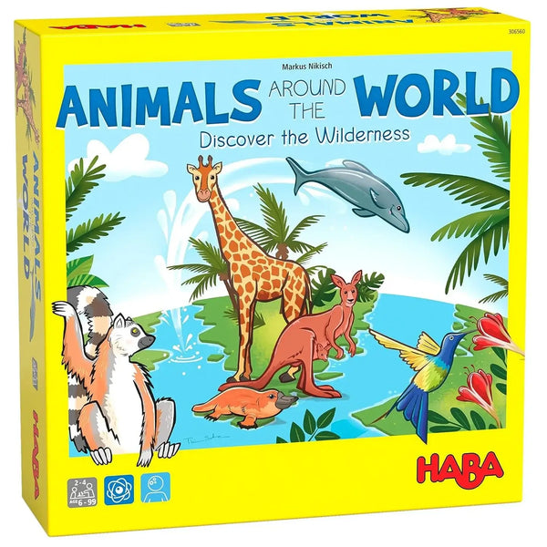 HABA ANIMALES DEL MUNDO UN VIAJE A TRAVES DE LA FAUNA · Play! Board Game Store