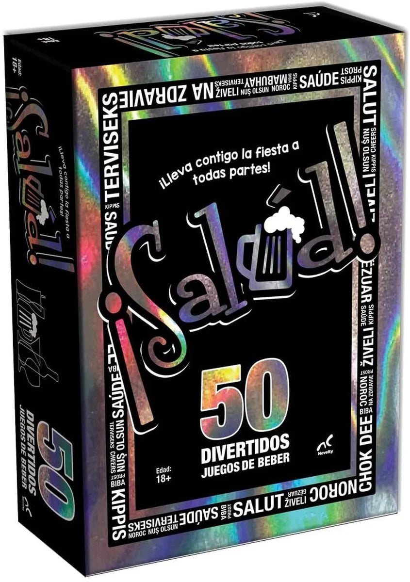 HASBRO SALUD 50 JUEGOS DE BEBER · Play! Board Game Store