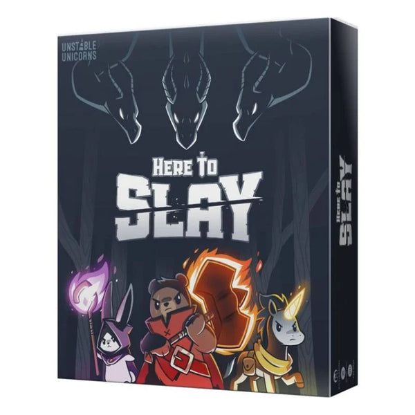 HERE TO SLAY · Play! Board Game Store