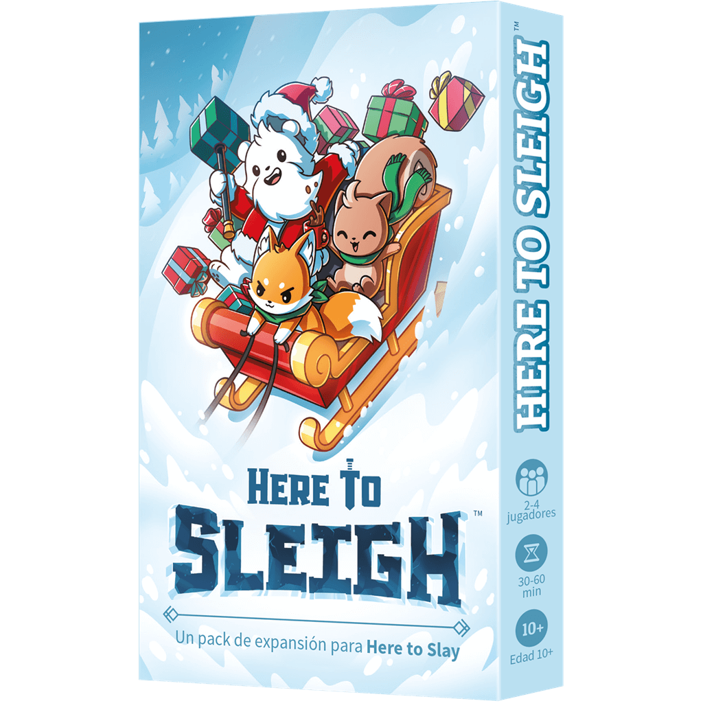 HERE TO SLEIGH · Play! Board Game Store